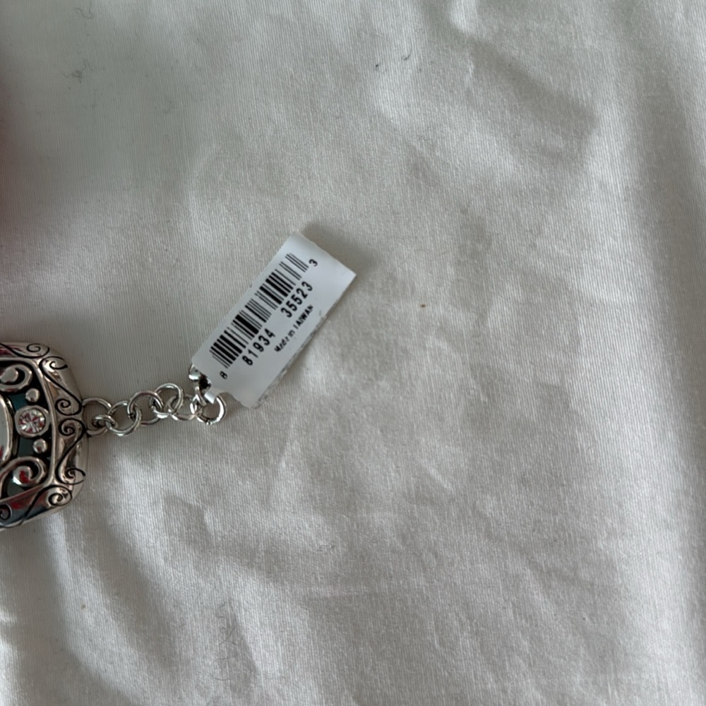 Brighton Silver and Turquoise Bracelet - Picture 2 of 4